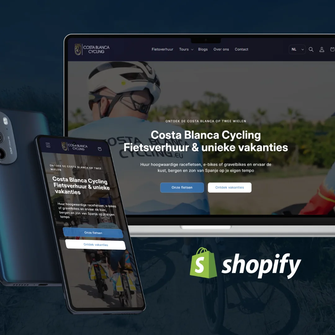 Website van Costa Blanca Cycling
